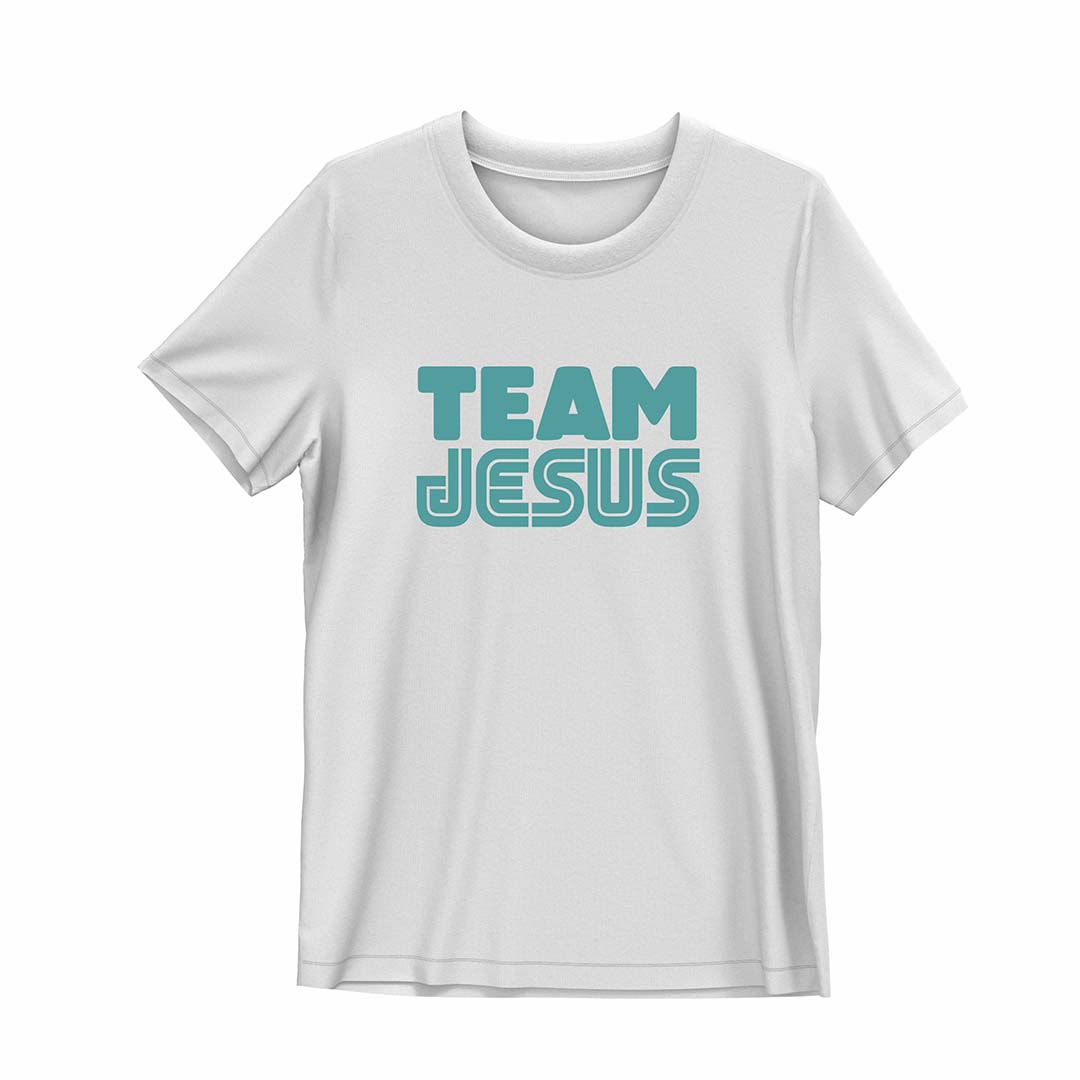 TEAM JESUS Christian Shirt | Premium Cotton Faith Shirt for Families | Loaves & Fishes PH