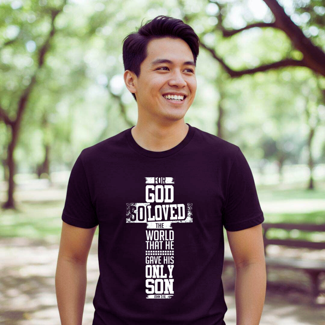 Show your faith with the TEAM JESUS Christian shirt. Premium cotton, bold retro design, and all-day comfort in black or white. Perfect for church, youth groups, or everyday wear. Available in sizes XS to XL